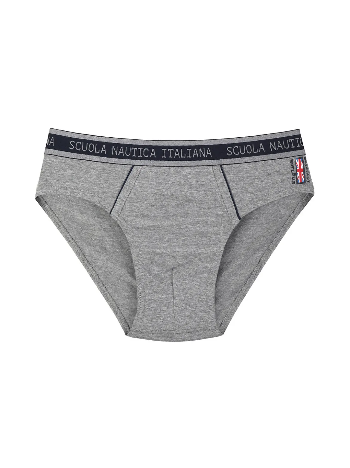 Scuola Nautica Italiana Slip da uomo in cotone tinta unita
