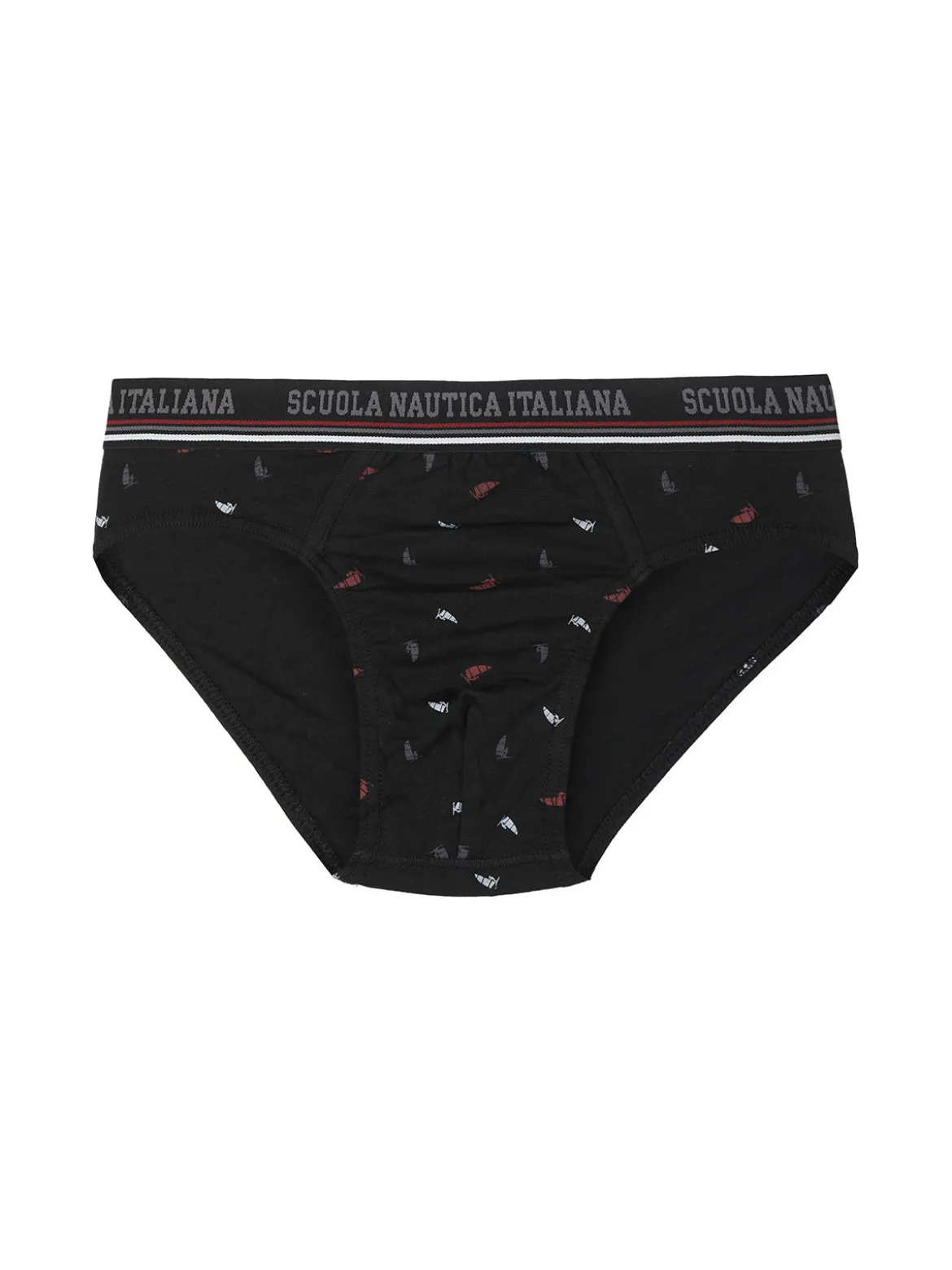 Scuola Nautica Italiana Slip uomo in cotone con stampe