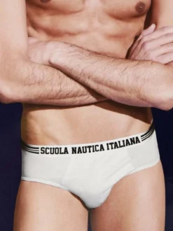 Scuola Nautica Italiana Slip uomo tinta unita