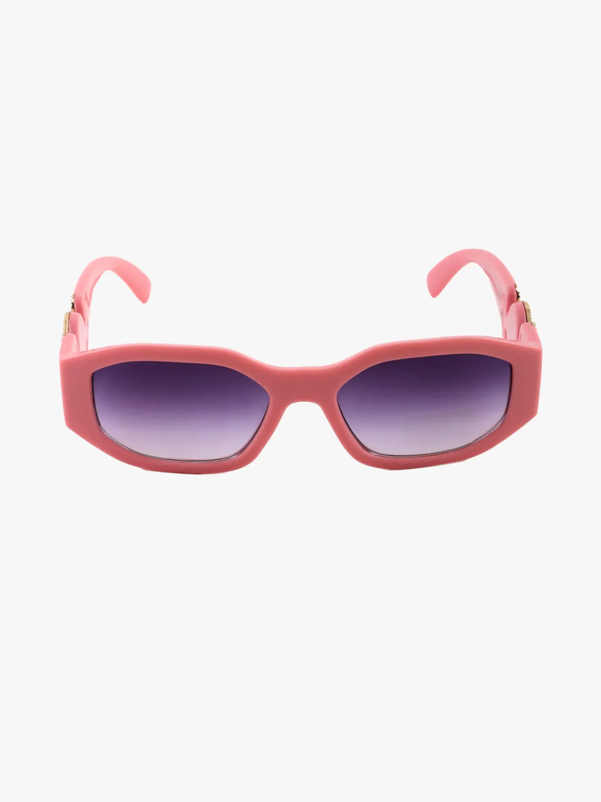 Seevision Occhiali da sole da donna rettangolari - rosa