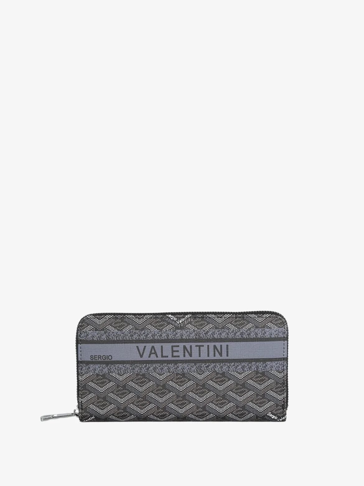 Sergio Valentini Portafoglio rettangolare da donna con stampe - nero