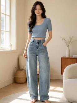 Sexy Sense Jeans barrel da donna - jeans