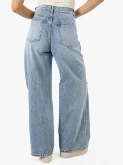 Sexy Sense Jeans donna con strappi a gamba larga - jeans