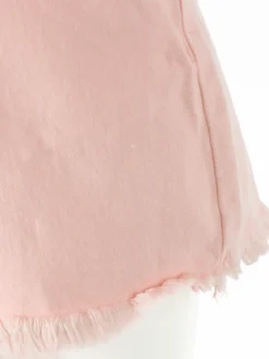 Sexy Sense Shorts donna sfrangiati a vita alta - rosa