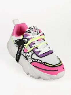 Shop Art CHUNKY AMY Sneakers donna multicolor pitonate