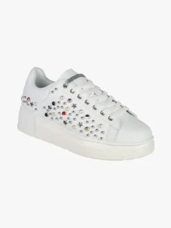 Shop Art KIM Sneakers donna con borchie e perle