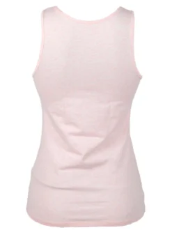 Sielei 1438 Canotta donna spalla larga in cotone bio