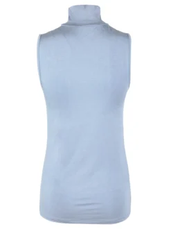 Sielei Maglia donna lupetto smanicata