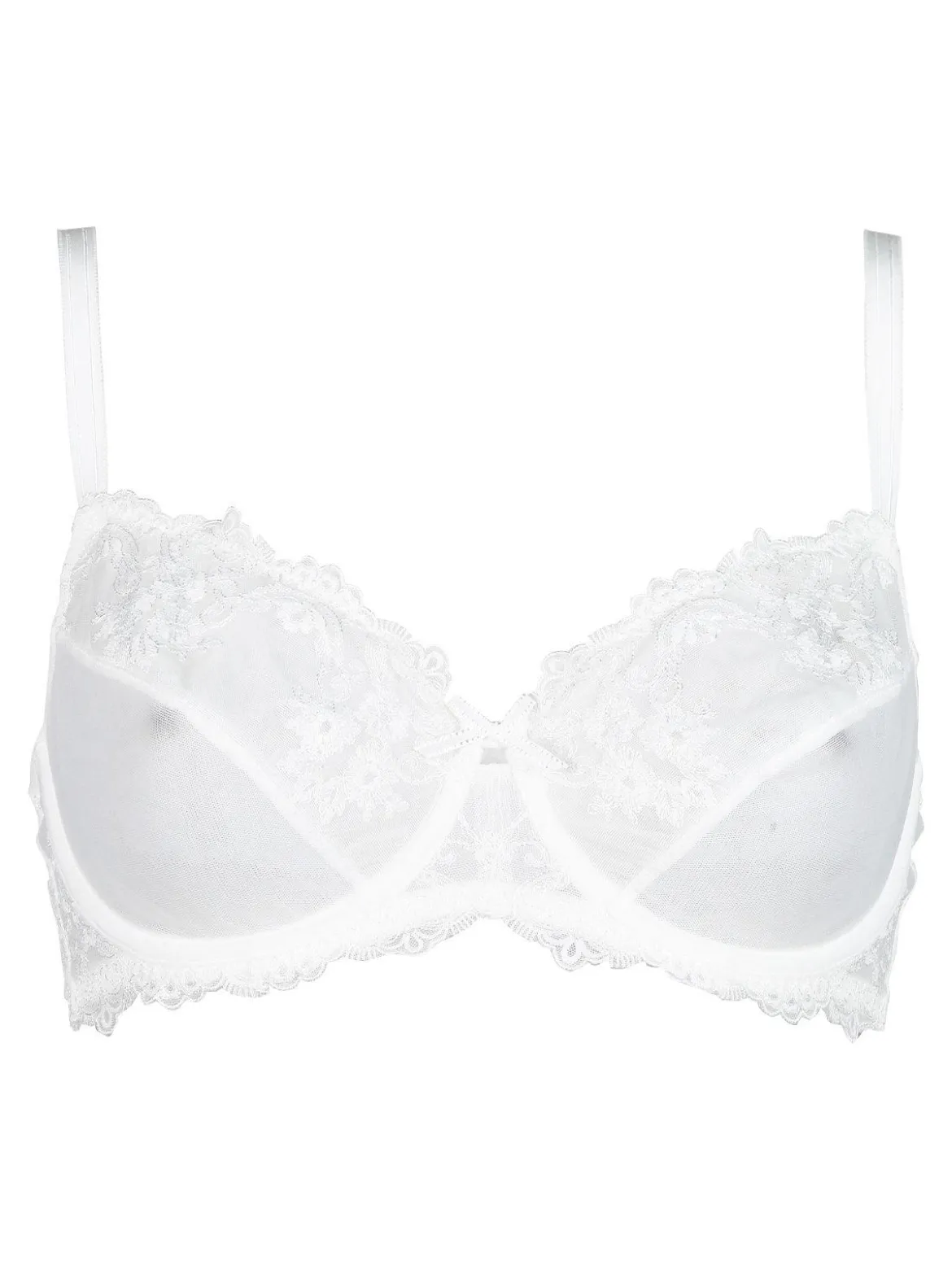 Sielei Reggiseno in tulle ricamato GLAM 1940 coppa C