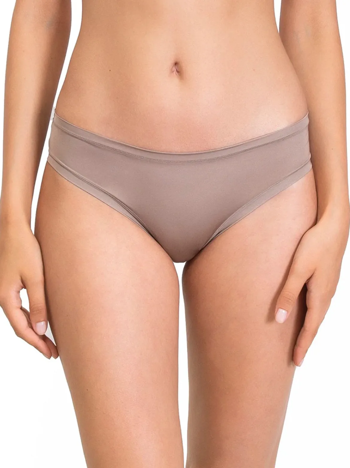 Sielei 1555 slip donna in microfibra - nudo
