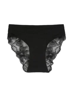 Sielei Slip donna taglio laser in cotone e pizzo