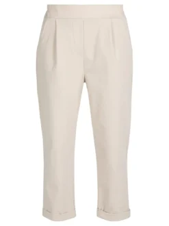 Sisan Pantaloni casual da donna con risvolto