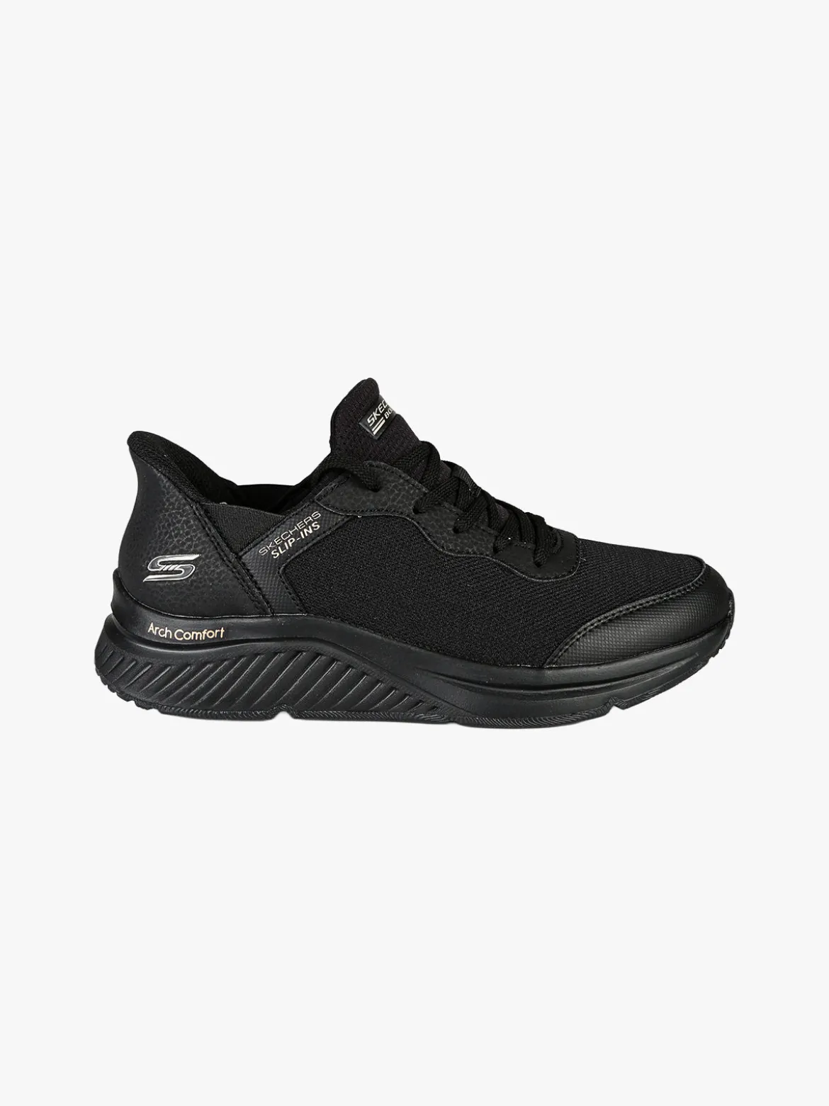 Skechers BOBS ARCH COMFORT - A LOOK Sneakers sportive donna - nero