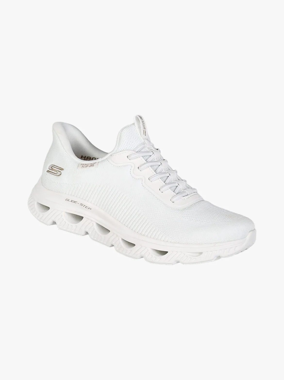 Skechers BOBS ARC WAVES Sneakers donna glide-step - bianco