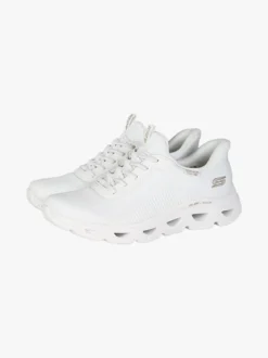 Skechers BOBS ARC WAVES Sneakers donna glide-step - bianco