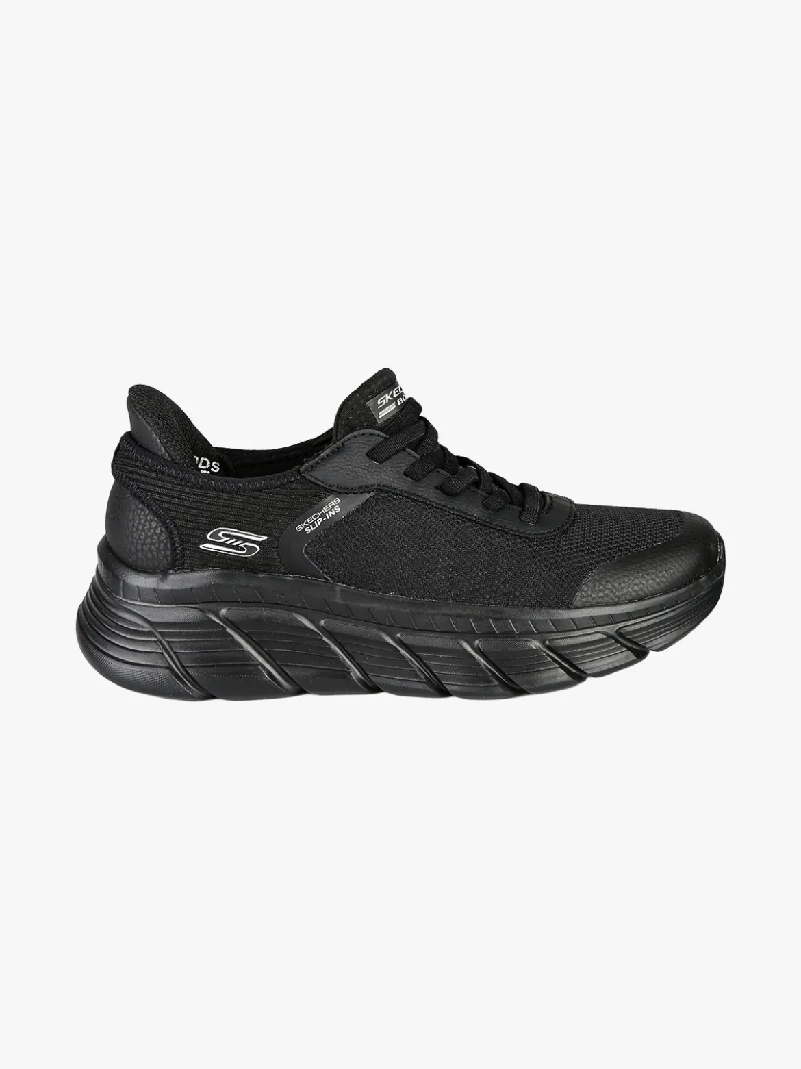 Skechers BOBS B-FLEX LINEAR FORCE Sneakers sportiva donna - nero