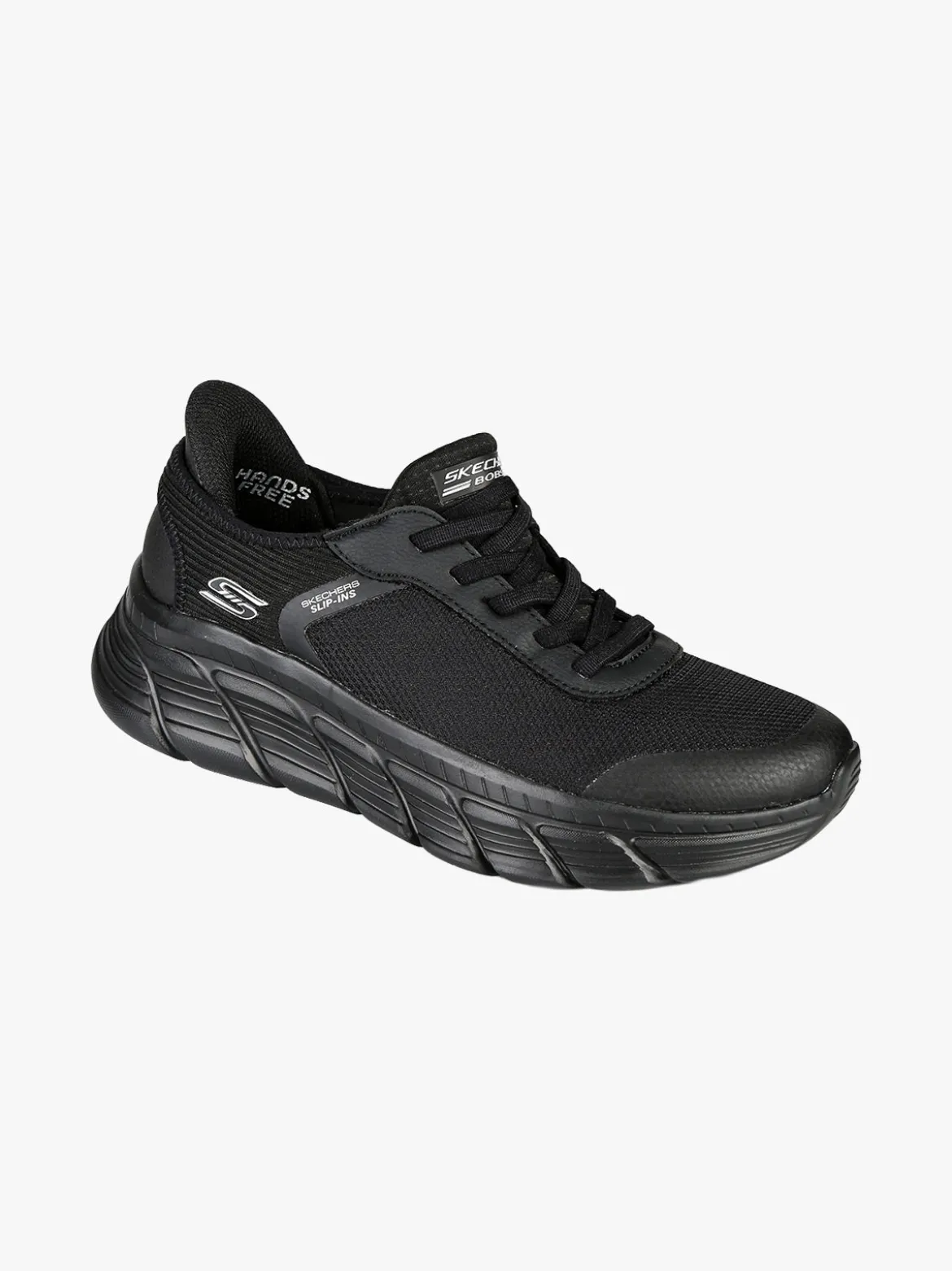 Skechers BOBS B-FLEX LINEAR FORCE Sneakers sportiva donna - nero
