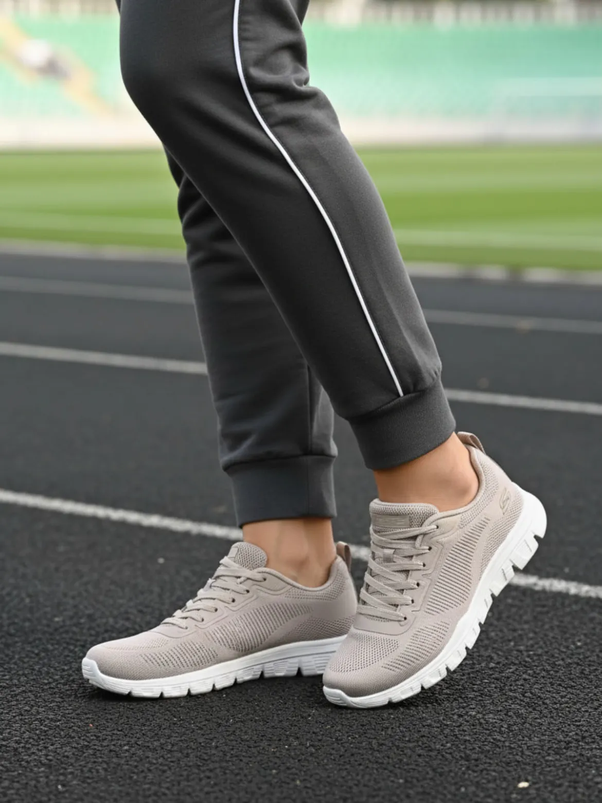 Skechers BOBS B LITE Sneakers sportive da donna - taupe