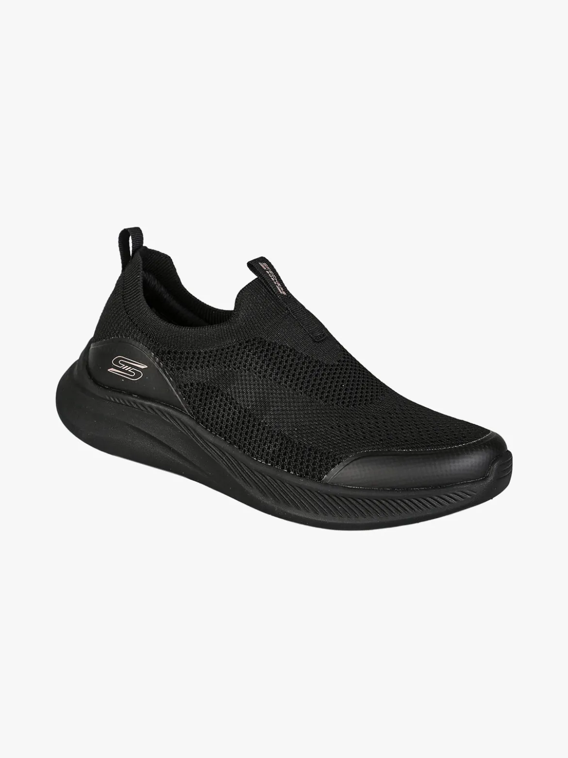 Skechers BOBS MODA FLEX Sneakers donna slip on - nero