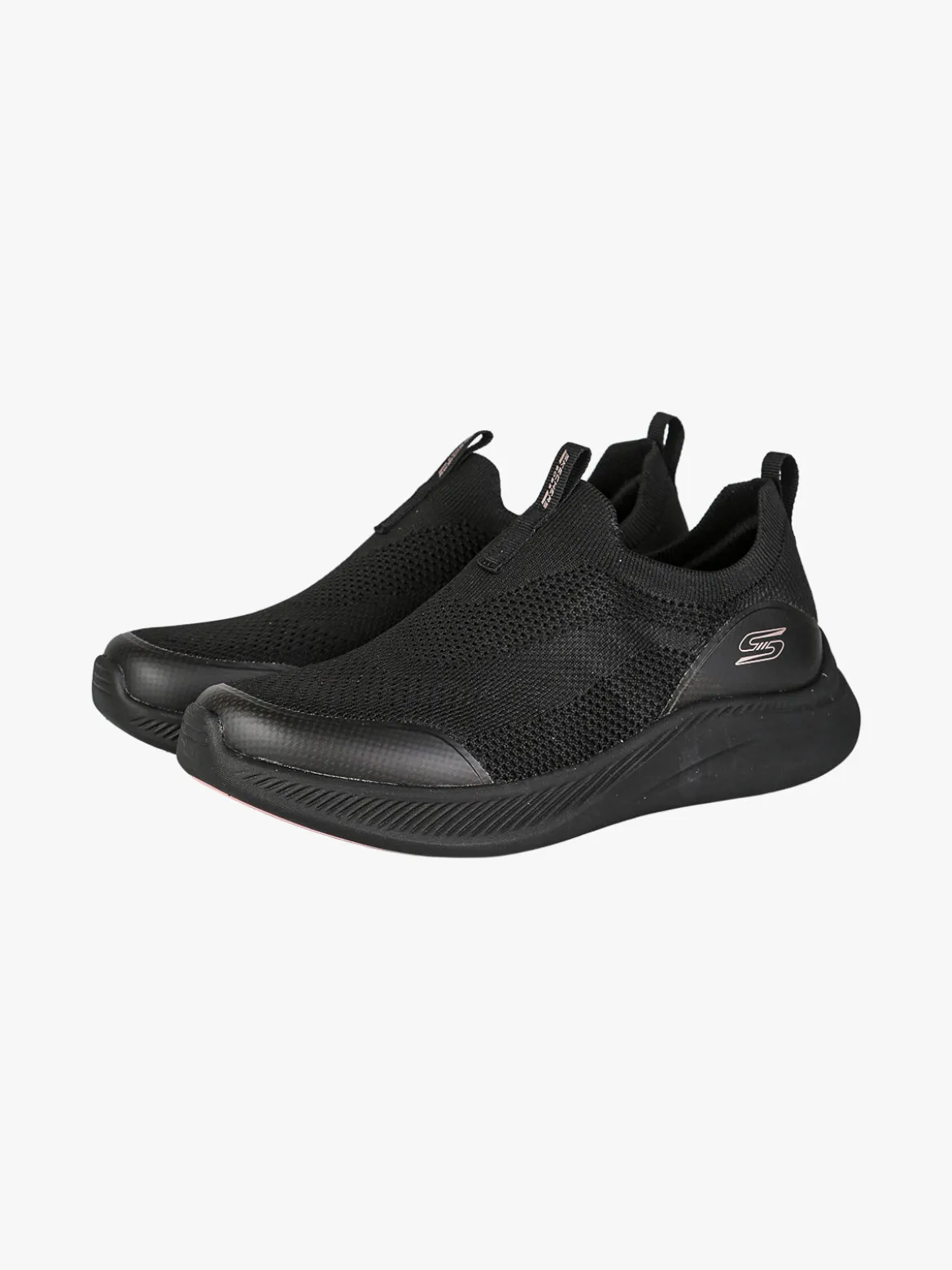 Skechers BOBS MODA FLEX Sneakers donna slip on - nero