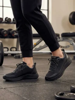 Skechers BOBS MODA FLEX Sneakers sportive donna - nero