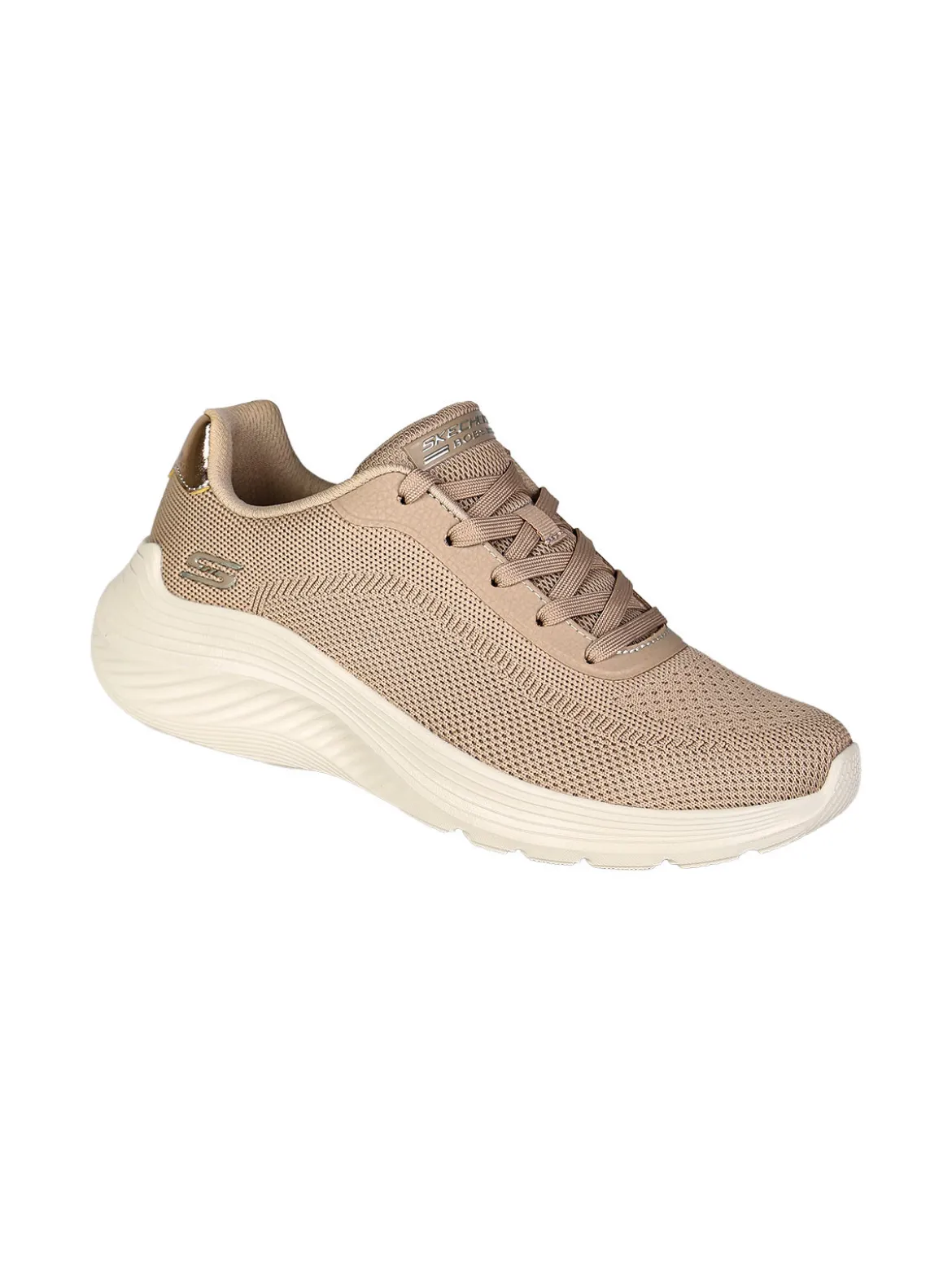 Skechers BOBS SQUAD WAVES Sneakers sportive da donna - taupe