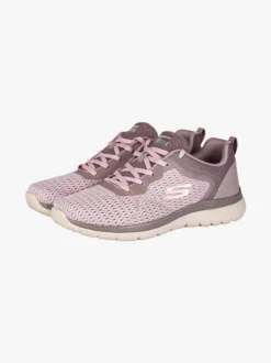 Skechers BOUNTIFUL QUICK PATH Sneakers sportive da donna - rosa