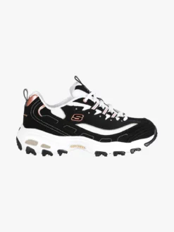 Skechers D'LITES-DEVOTED FAN Sneakers donna in pelle