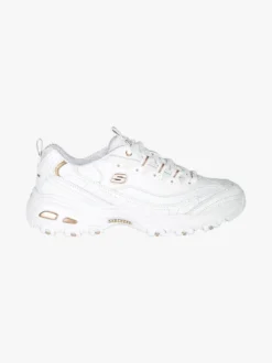 Skechers D'LITES FRESH START Sneakers in pelle da donna - bianco