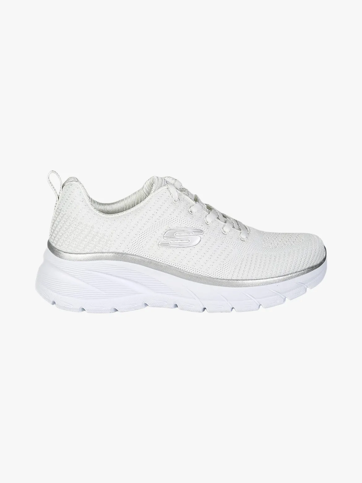 Skechers FASHION FIT 2.0 Moonlight glow Sneakers sportive da donna - bianco
