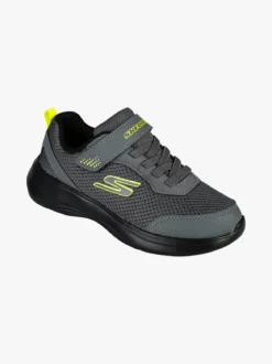 Skechers SELECTORS RESET ACHIEVED Sneakers bambino con strappo - grigio scuro