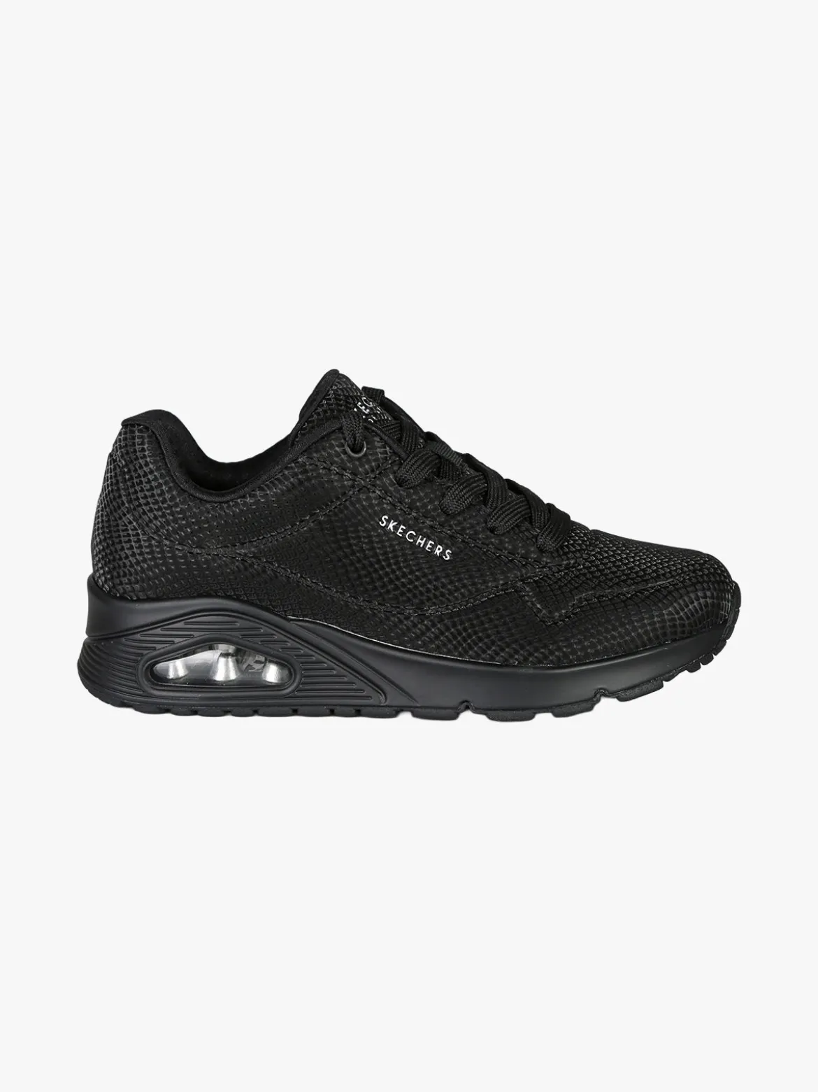 Skechers SHINY SCALE Sneakers sportive donna con air - nero