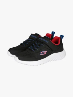 Skechers TECHROX sneakers sportive da bambino con strappo - nero