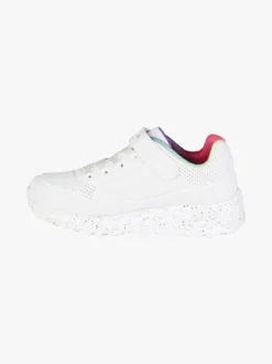 Skechers UNO LITE RAINBOW SPECKS Sneakers da bambina con strappo