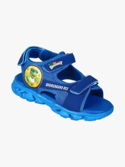 Skifidol Italian Brainrot Sandali da bambino con luci e cinturini a strappo - blu