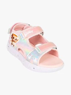 Skifidol Italian Brainrot Sandali da ragazza con luci e cinturini a strappo - rosa