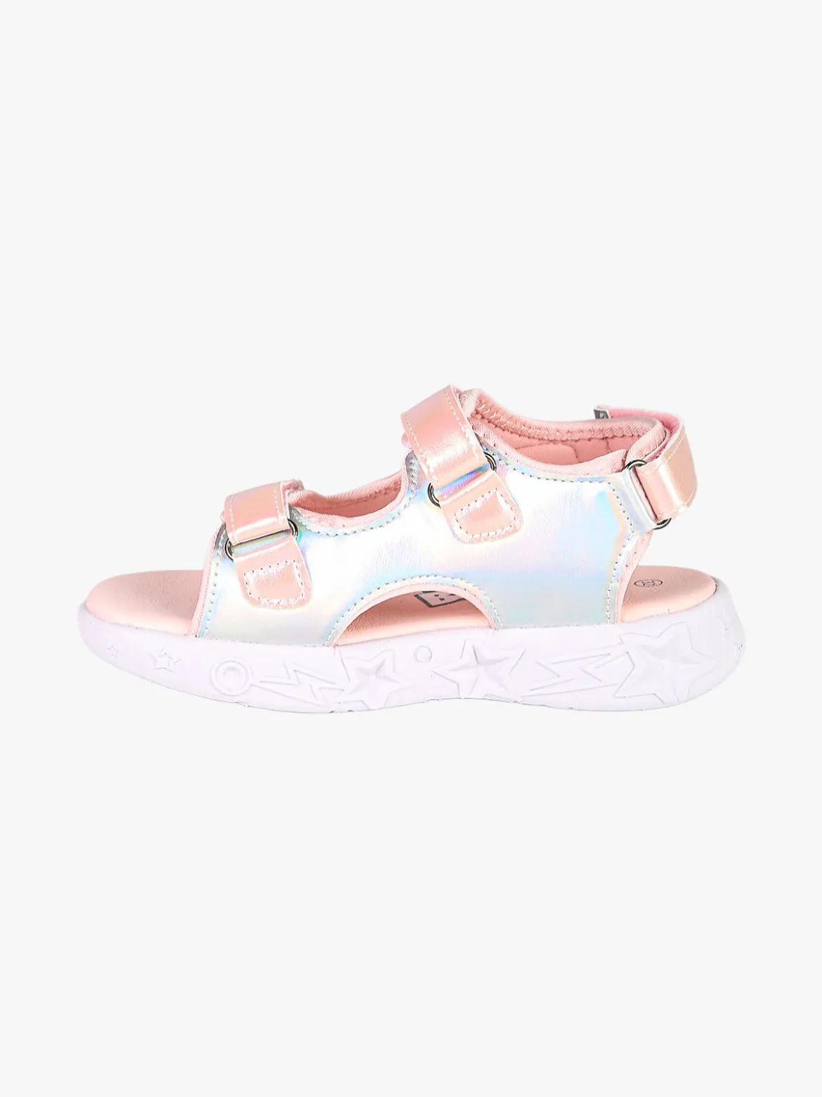 Skifidol Italian Brainrot Sandali da ragazza con luci e cinturini a strappo - rosa