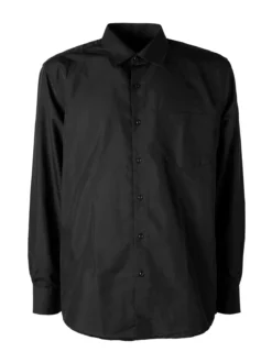 Sky Camicia da uomo a maniche lunghe - nero