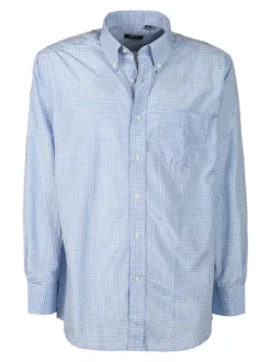 Sky Camicia da uomo regular fit a quadretti