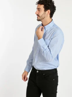 Sky Camicia da uomo regular fit a quadretti