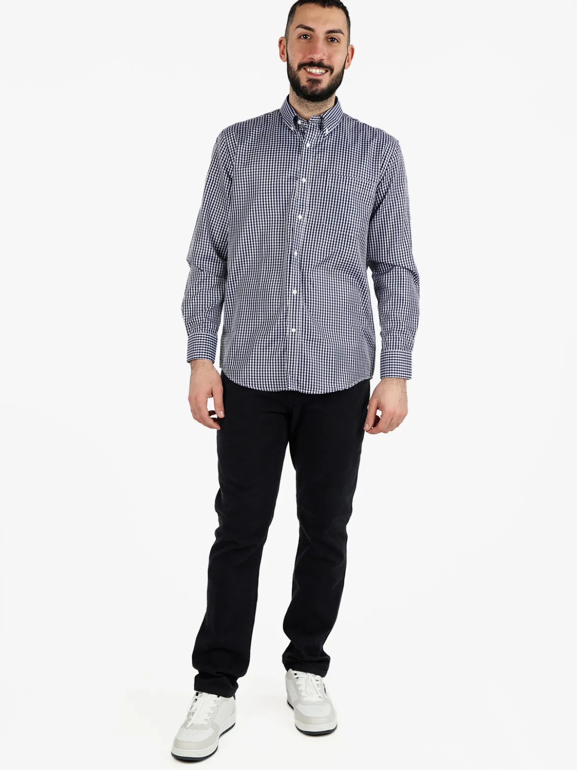 Sky Camicia uomo a quadretti regular fit