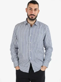 Sky Camicia uomo a righe regular fit