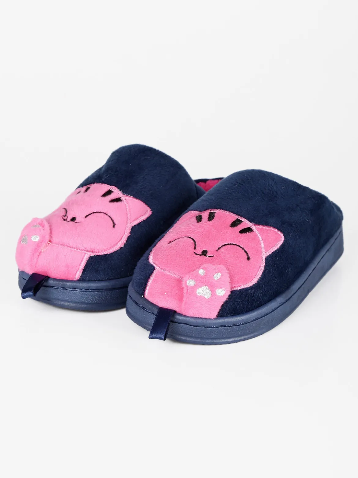 Slippers Ciabatte con pelo da bambina