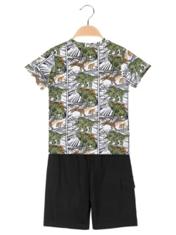 Small Gang Completo corto da bambino con t-shirt e bermuda