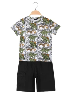 Small Gang Completo corto da bambino con t-shirt e bermuda