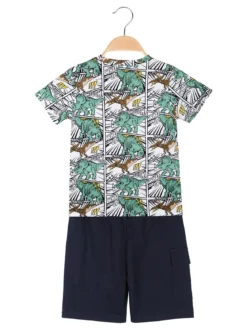 Small Gang Completo corto da bambino con t-shirt e bermuda
