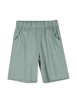 Small Gang Completo da bambino corto in cotone con t-shirt e bermuda - sabbia