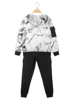 Small Gang Completo tuta 3 pezzi da bambino con cappuccio e zip
