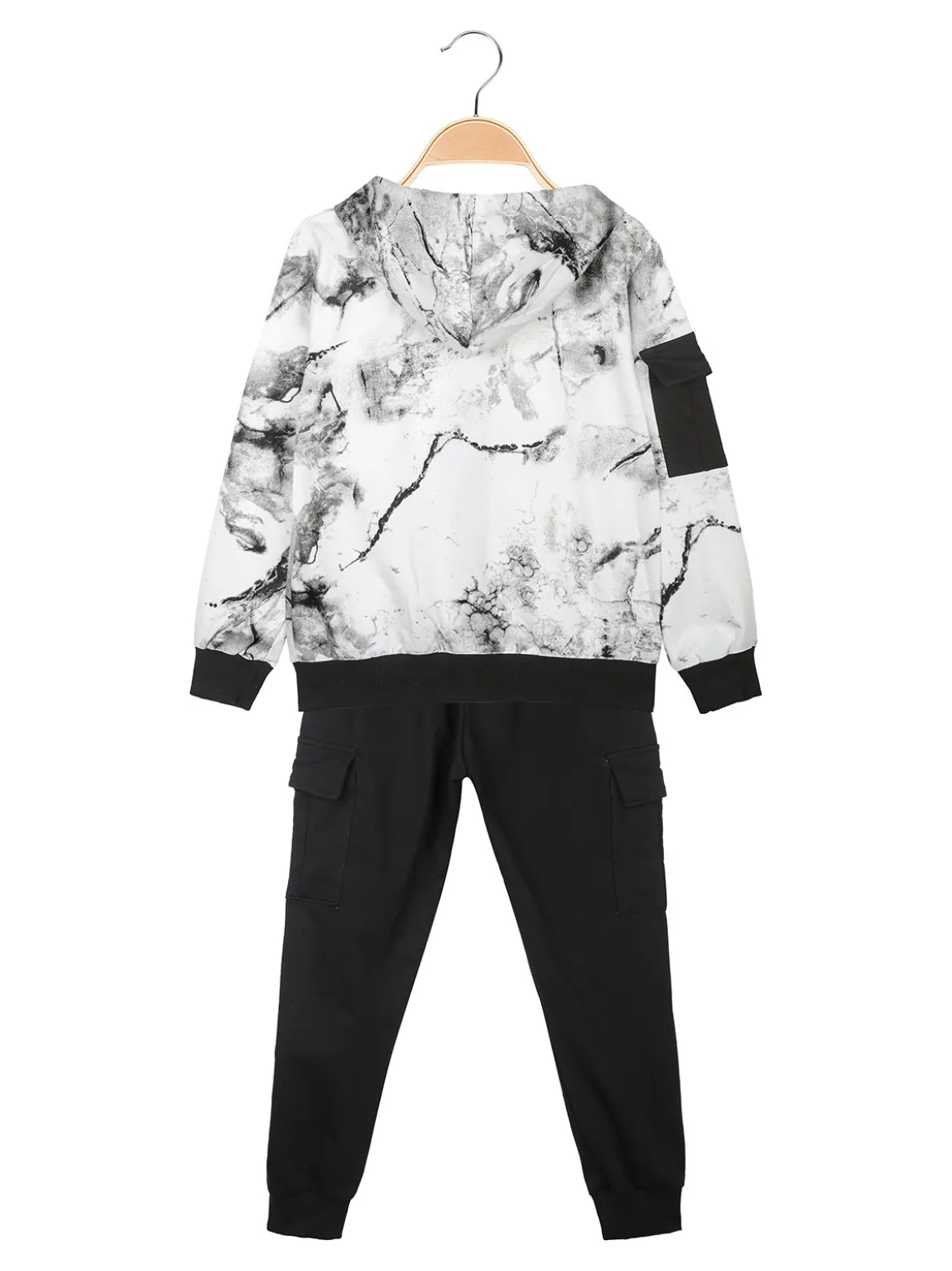 Small Gang Completo tuta 3 pezzi da bambino con cappuccio e zip