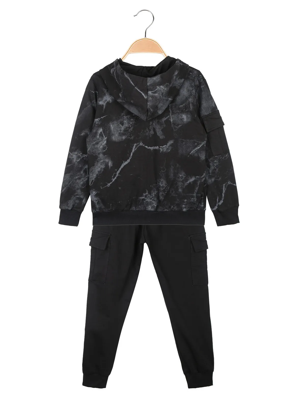 Small Gang Completo tuta 3 pezzi da bambino con cappuccio e zip